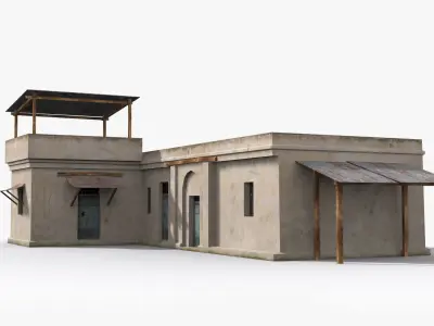 Arab xx22 Low-poly 3D model