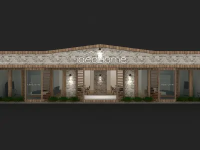 Exhibition Stand - ST0075 3D model