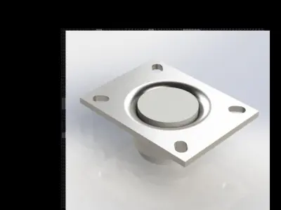 Roda Rodizio 3D model