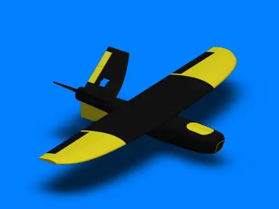RC MINI FPV PLANE 3D print model