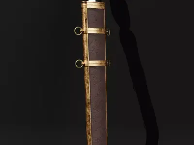 Roman Gladius 3D model