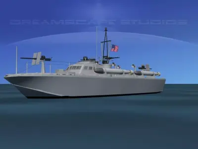 Patrol Torpedo Boat  3D model