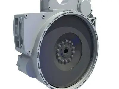 Clutch Flywheel 1 3D model