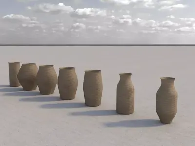 LB Pots Elysia 3D model
