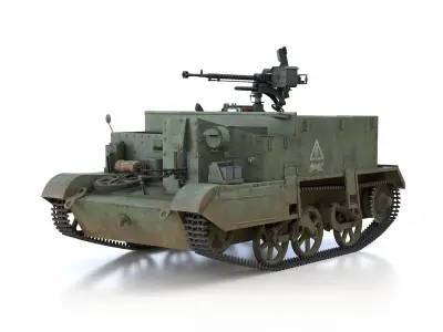Bren Gun Carrier - BUC - Russian Army 3D model