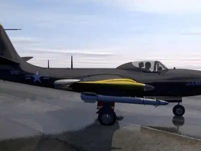 McDonnell FH-1 Phantom 3D model