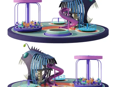 The Ultimate Abyss Playground Low-poly 3D model