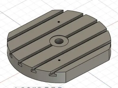 Milling Table Free 3D print model