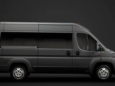 Ram Promaster Window Van 1500 HR 136WB 2020 3D model