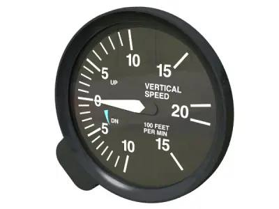 Aviation Instruments Six Pack 3D model