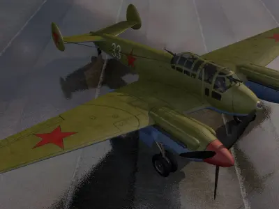 Yakovlev Yak-2 3D model