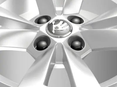Skoda Sitigo rim 3D model
