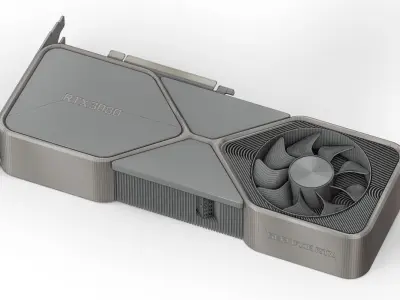 RTX 3080 Founders Edition NVIDIA 3D model