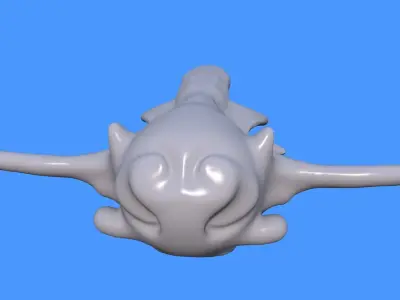 Fantasy Starfish 3D model