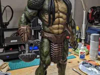 The Brute Predator from Killer of Killers Animated Feature 3D print model