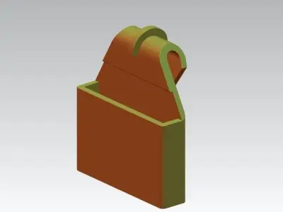 Buckle plastic case Free 3D model