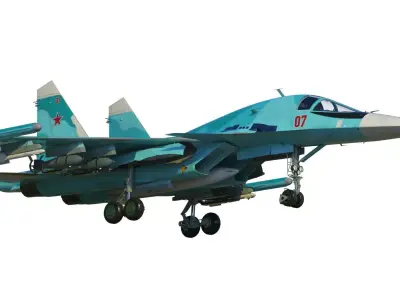 Su-34 3D model