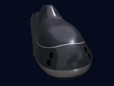Arcturus SSBN 3D model