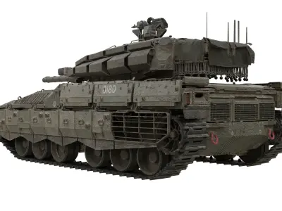 MW3 Heavy Tank 3D model