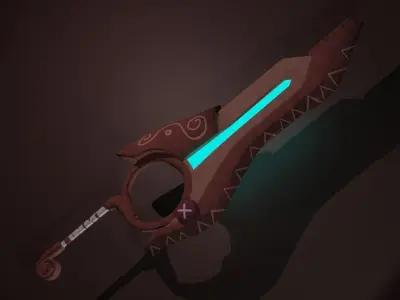 Nopon sword of legendaryness 3D model