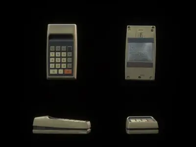 Scifi Prop 3d Scans Pack 2 3D model