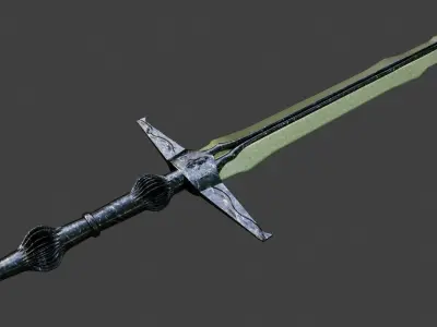 Viridian Shadowblade-3D Model 3D model