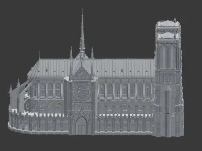 Notre dame 3D model