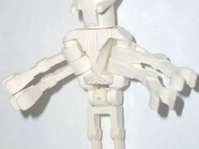 Grievous - The Complete Saga - 3D Print Custom Lego Minifigure 3D print model