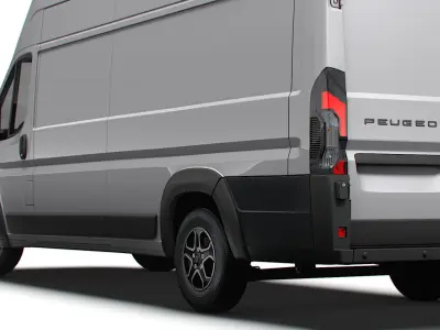 Peugeot e Boxer Van L4H3 2024 3D model