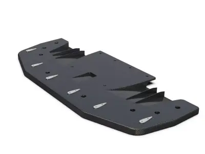 Spoiler bodykit auto motor tuning bumper 3D model