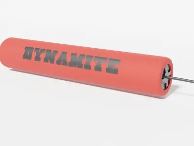 Dynamite bombs Free 3D model