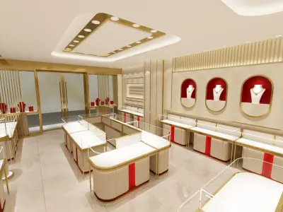 Jewelry Store 4 3D model