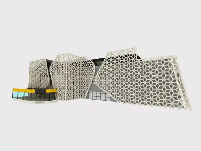 The Mall building 3D model