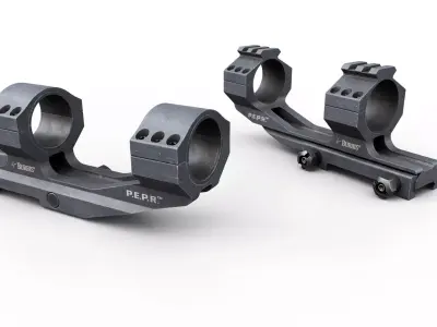 Burris PEPR 34mm and 30mm Scope Mount Free low-poly 3D model