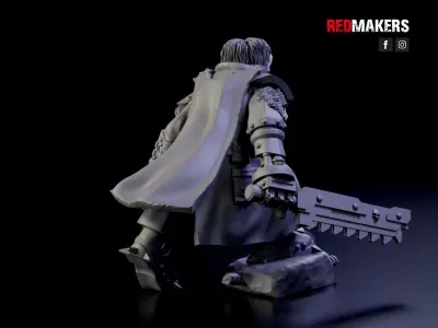 Ice Warriors - Lieutenant of the Imperial Force Free 3D print model