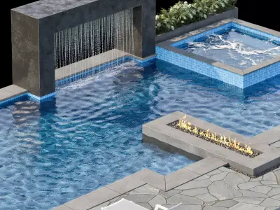 Pool 38 3D model