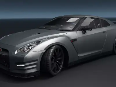 Nissan GTR-35 Free 3D model