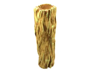 Realistic Trunk 3D Model Low-poly 3D model