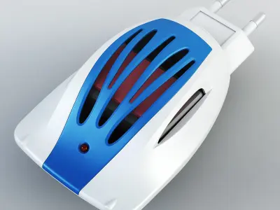 Mosquitall fumigator blue 3D model