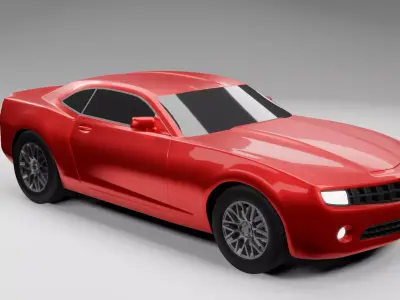 Car model chevrolet camaro Free 3D model