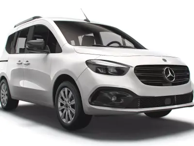 Mercedes Benz Citan Micro Camper 2023 3D model