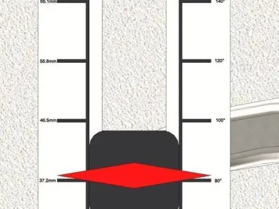 Precise rotational to linear converter angular to linear motion 3D model
