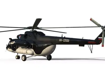 Mi-8 MTV-1 3D model