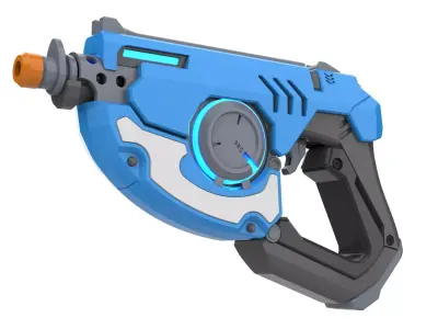 Tracer Blaster Punk Skin - Commercial - Printable - STL 3D print model