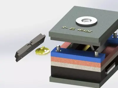 Comb mold Free 3D model