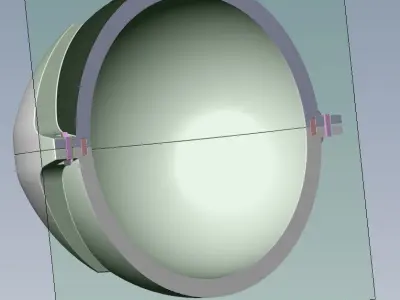 SHOAB 05 Submunition for Cluster avia Bomb Moulage 3D printable 3D model