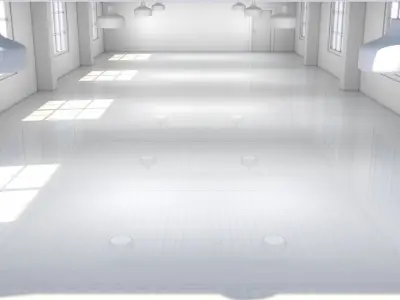 Loft Office 3D model