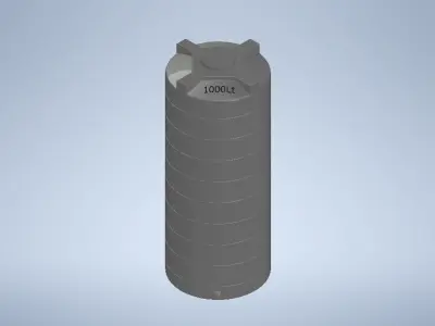 Water tank 1000Lt 3D model