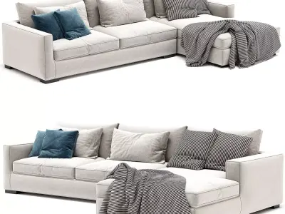 Mauro Sectional Sofa From Linteloo 3D model