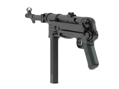MP 40 Free low-poly 3D model